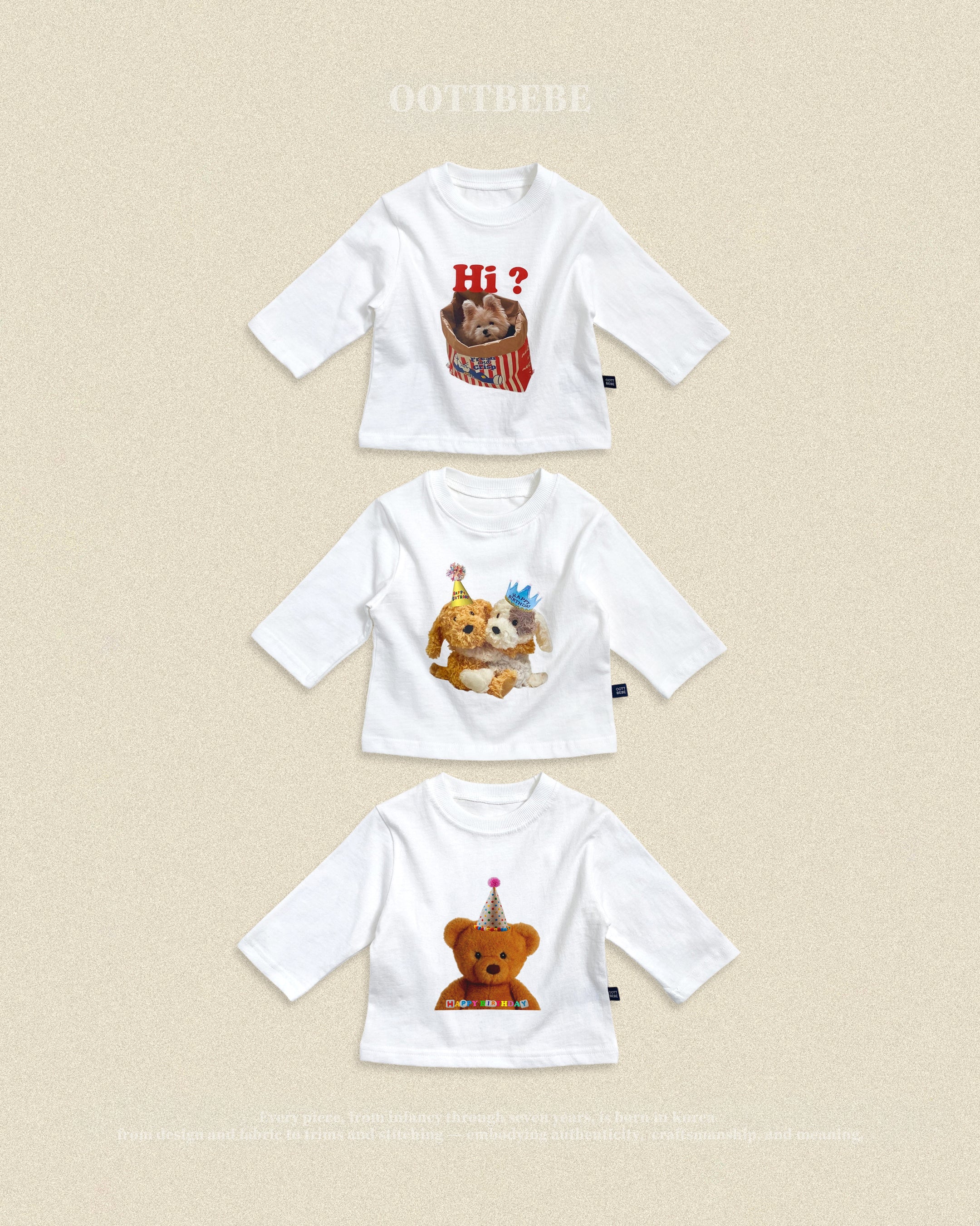 Oott Bebe Puppy Series T-shirt