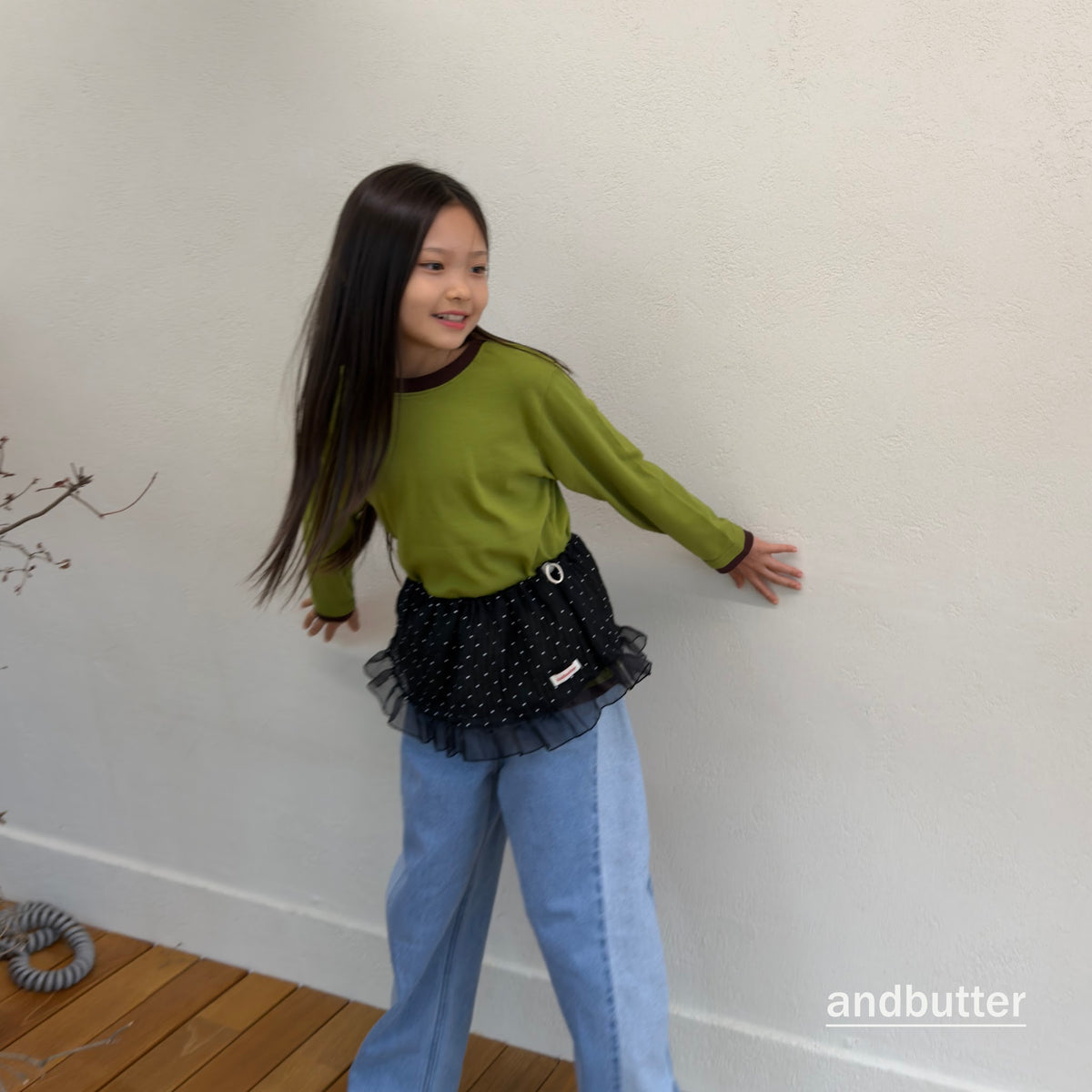andbutter Curved Panel Denim
