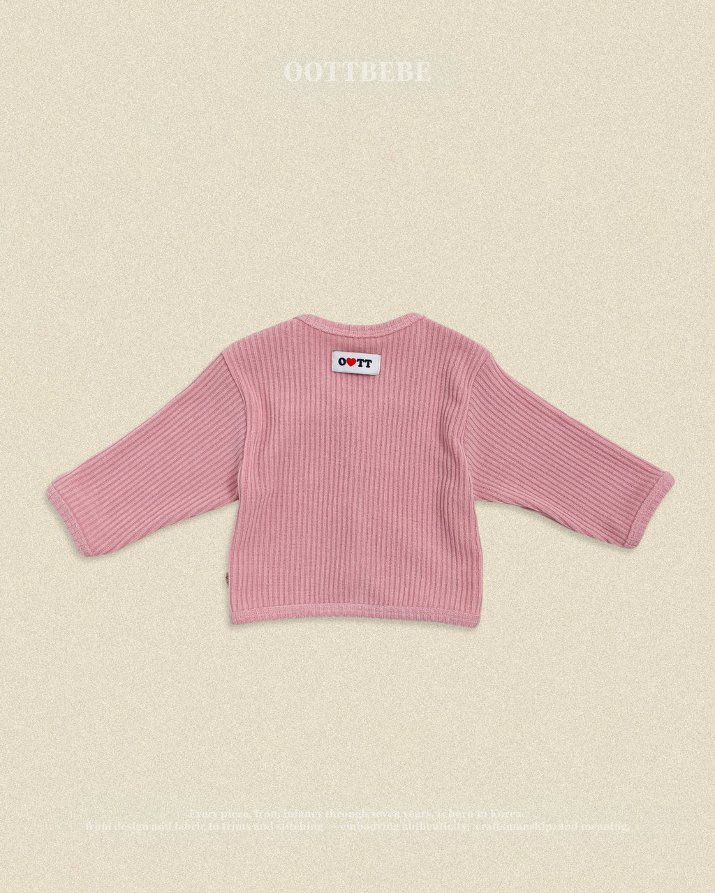 Oott Bebe Haribo Ribbed Cardigan