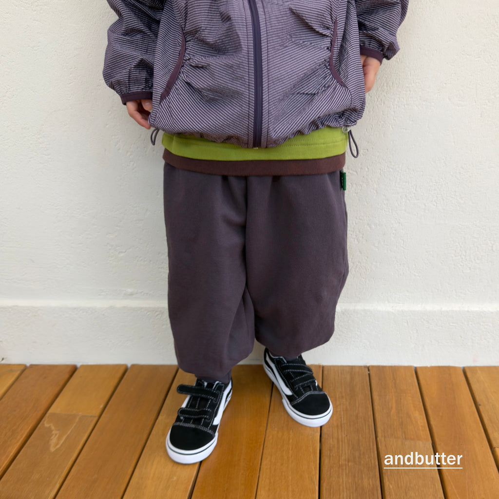 andbutter Rib Cuff Jogger Pants