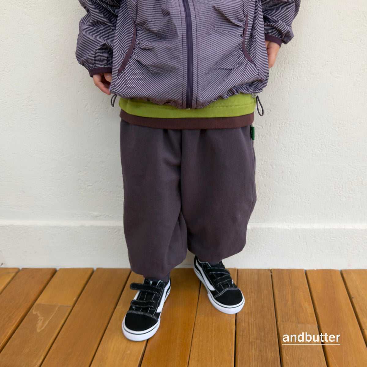 andbutter Rib Cuff Jogger Pants