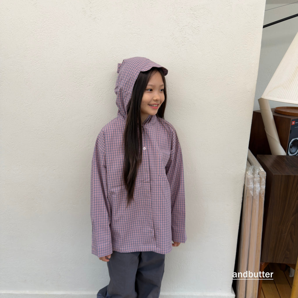 andbutter Cap Hood Shirt