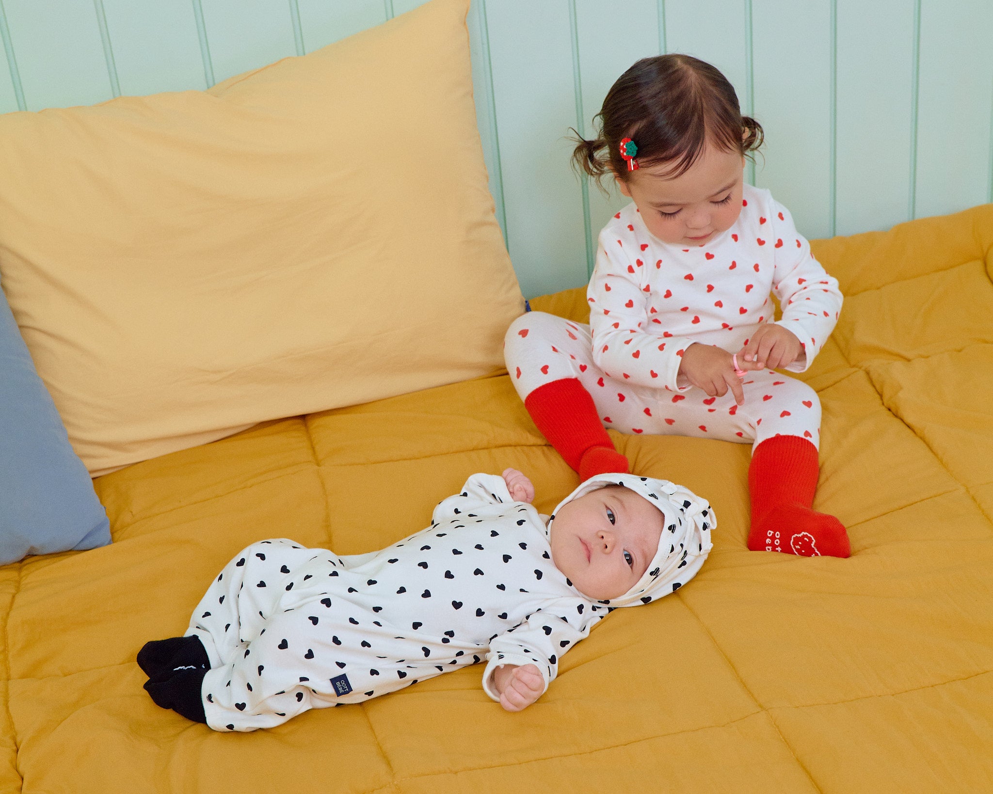 Oott Bebe Petit Heart Loungewear