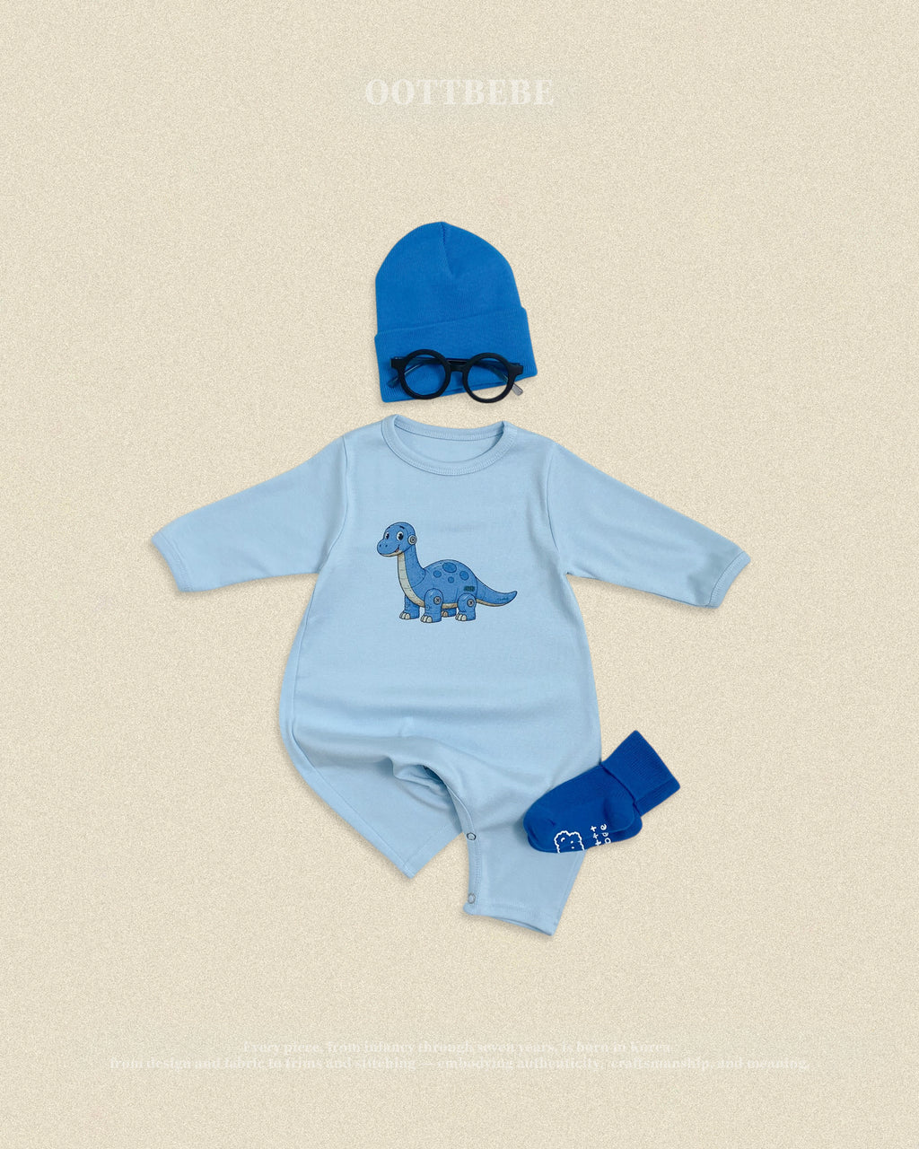 Oott Bebe Robot Dinosaur Bodysuit