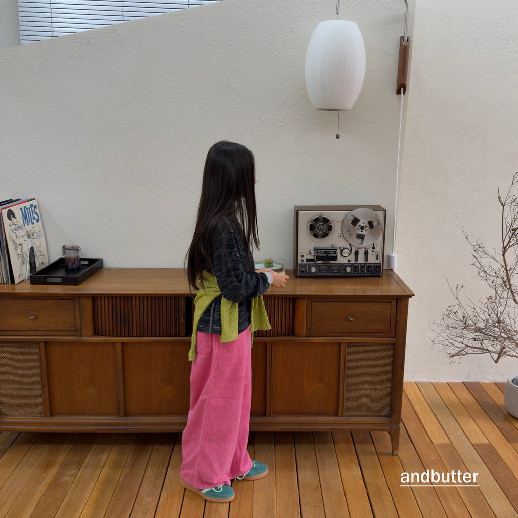 andbutter Slub Cotton Pants