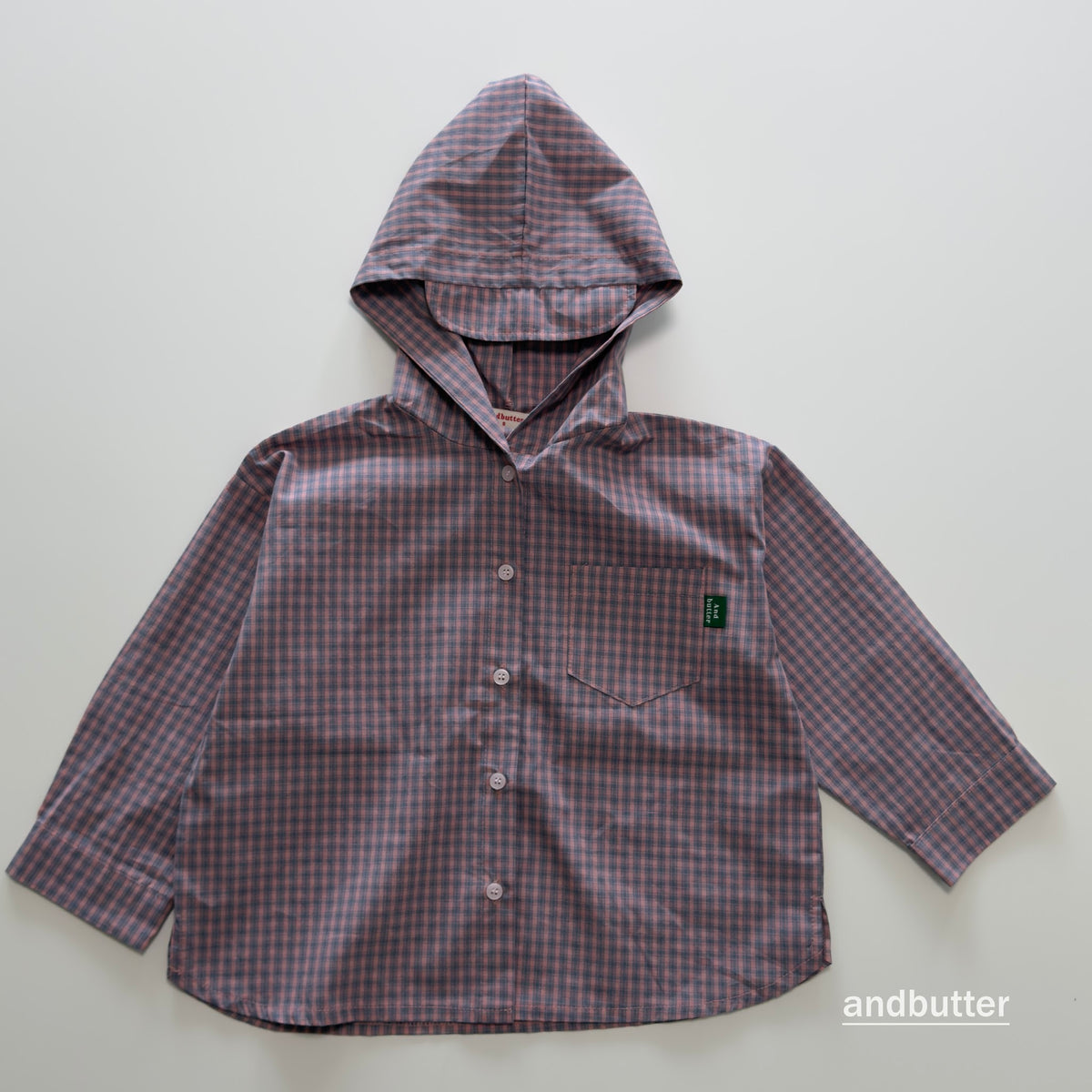 andbutter Cap Hood Shirt