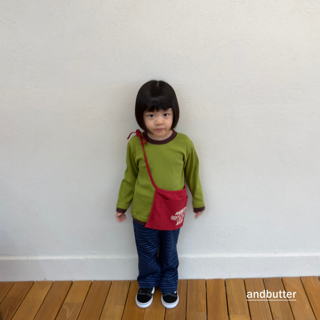 andbutter Button Flare Pants