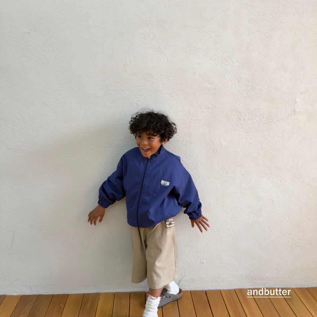 andbutter Hidden Check Bermuda Pants