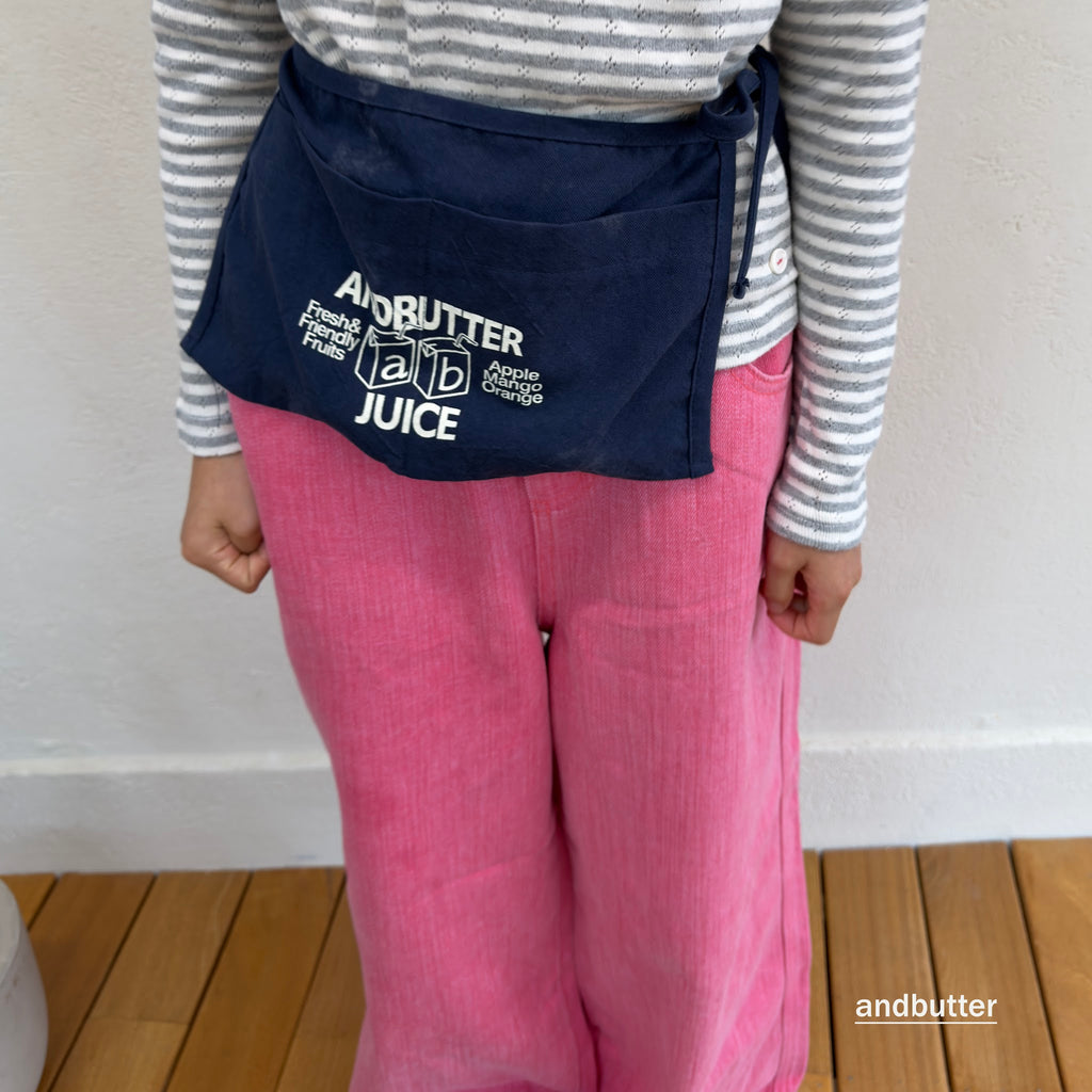 andbutter Slub Cotton Pants