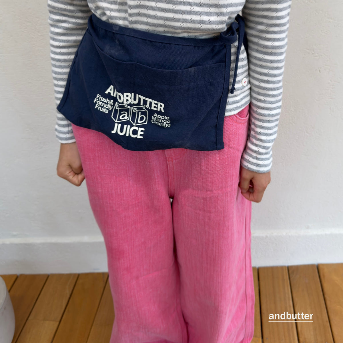 andbutter Slub Cotton Pants