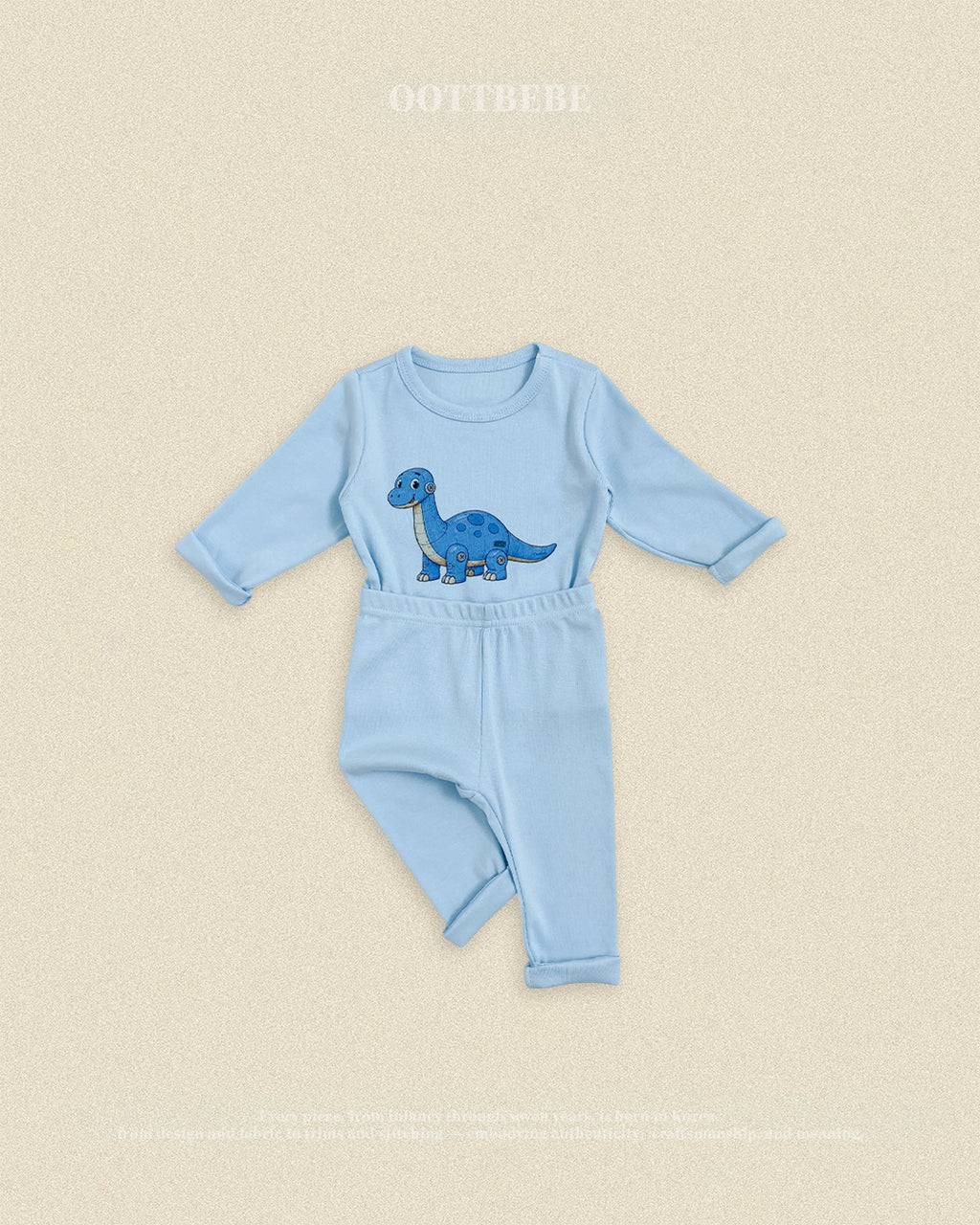 Oott Bebe Robot Dinosaur Loungewear