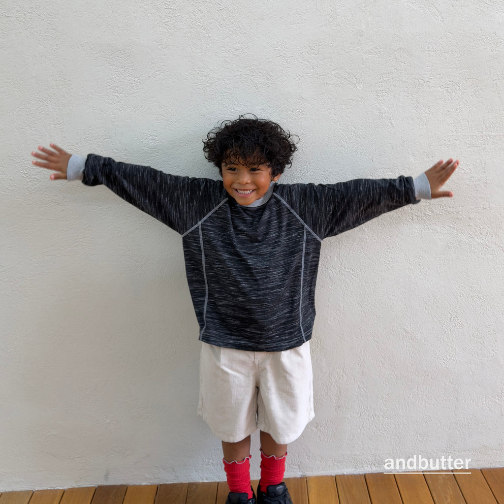 andbutter Heart Corduroy Shorts
