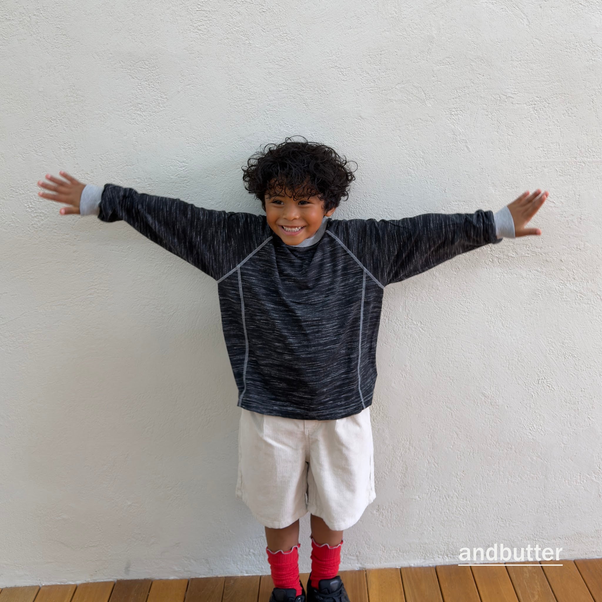 andbutter Heart Corduroy Shorts