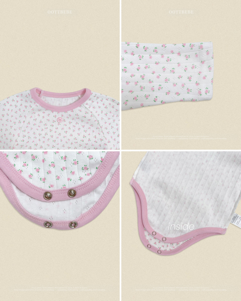 Oott Bebe Coco Flower Suit