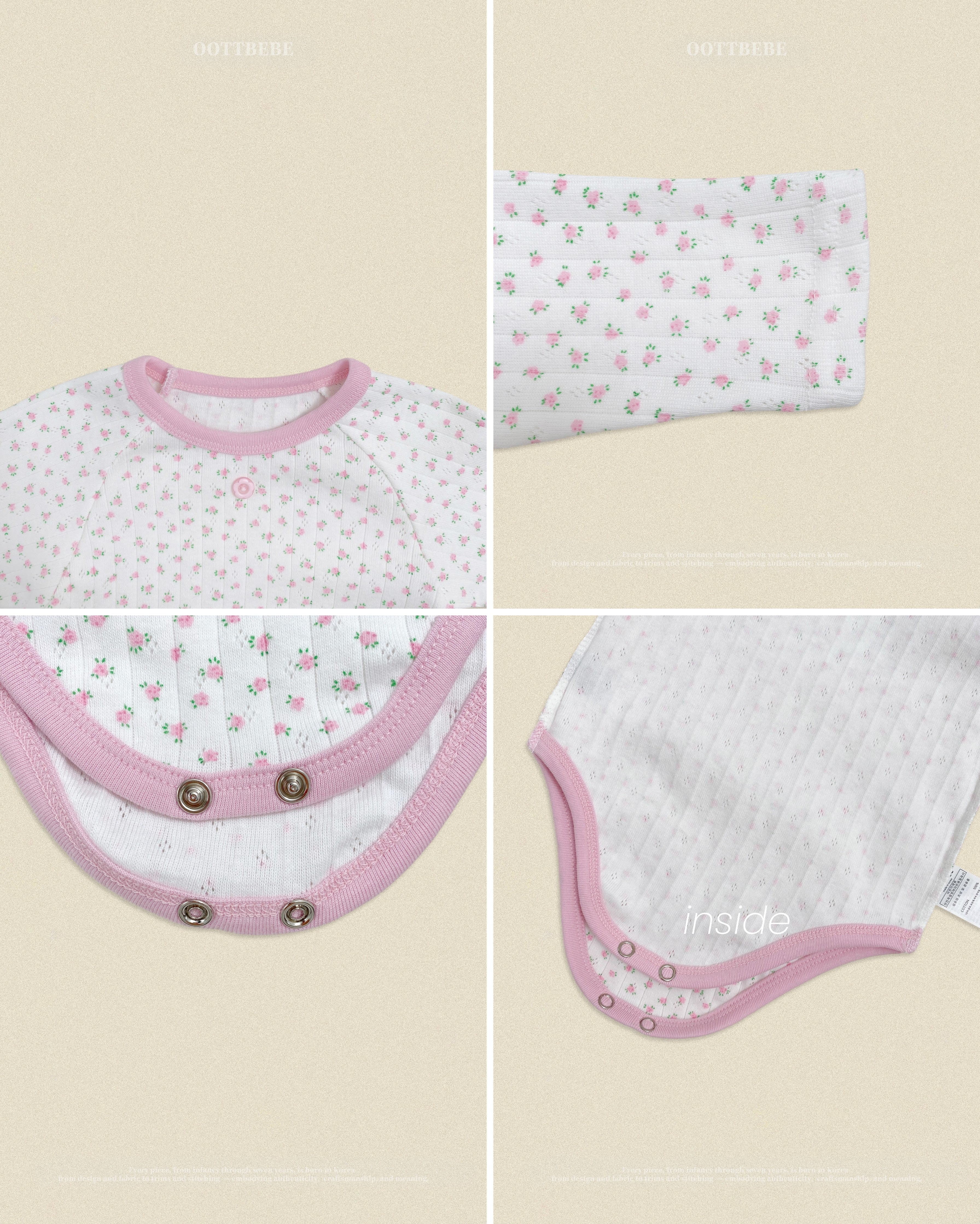 Oott Bebe Coco Flower Suit