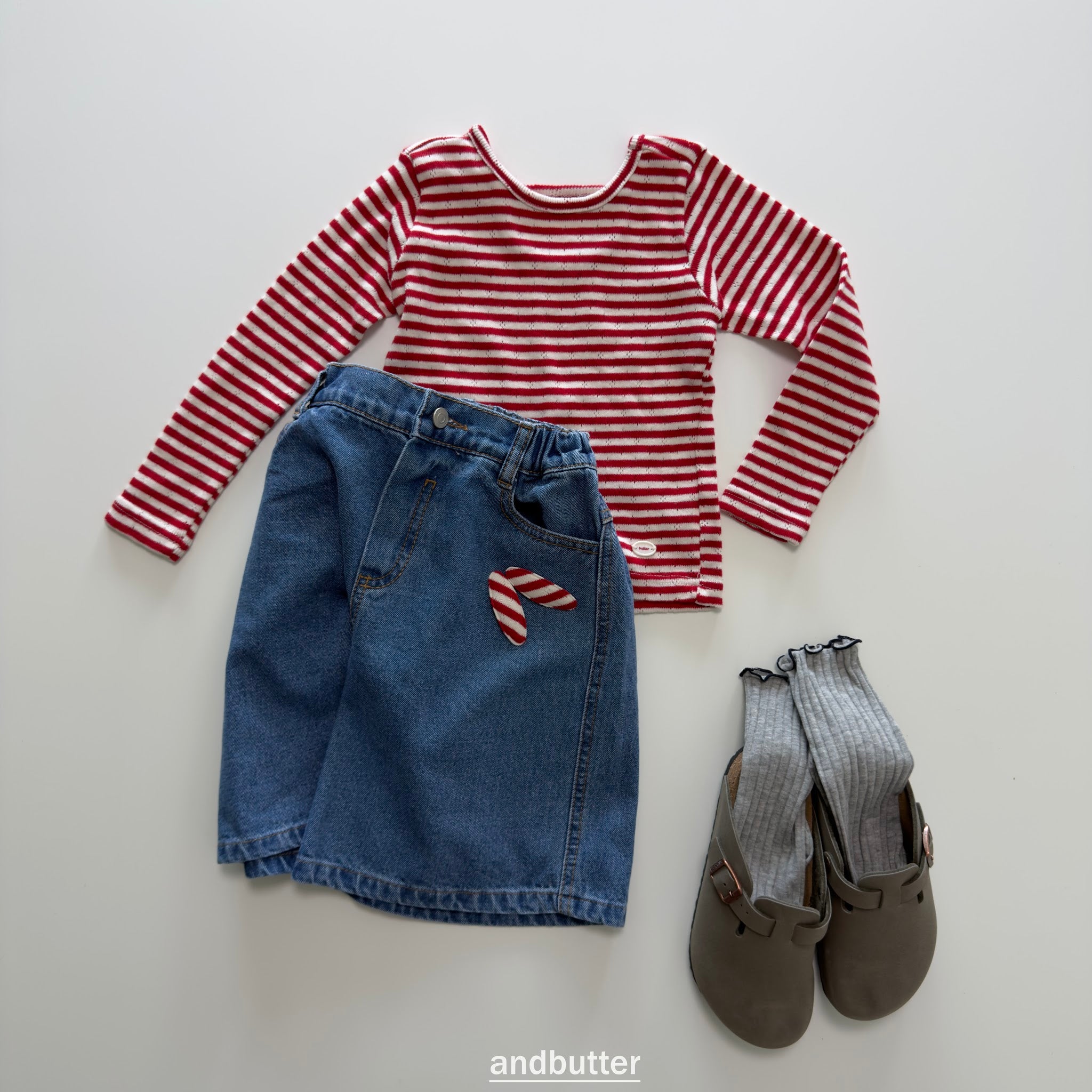 andbutter Tommy Point T-Shirt