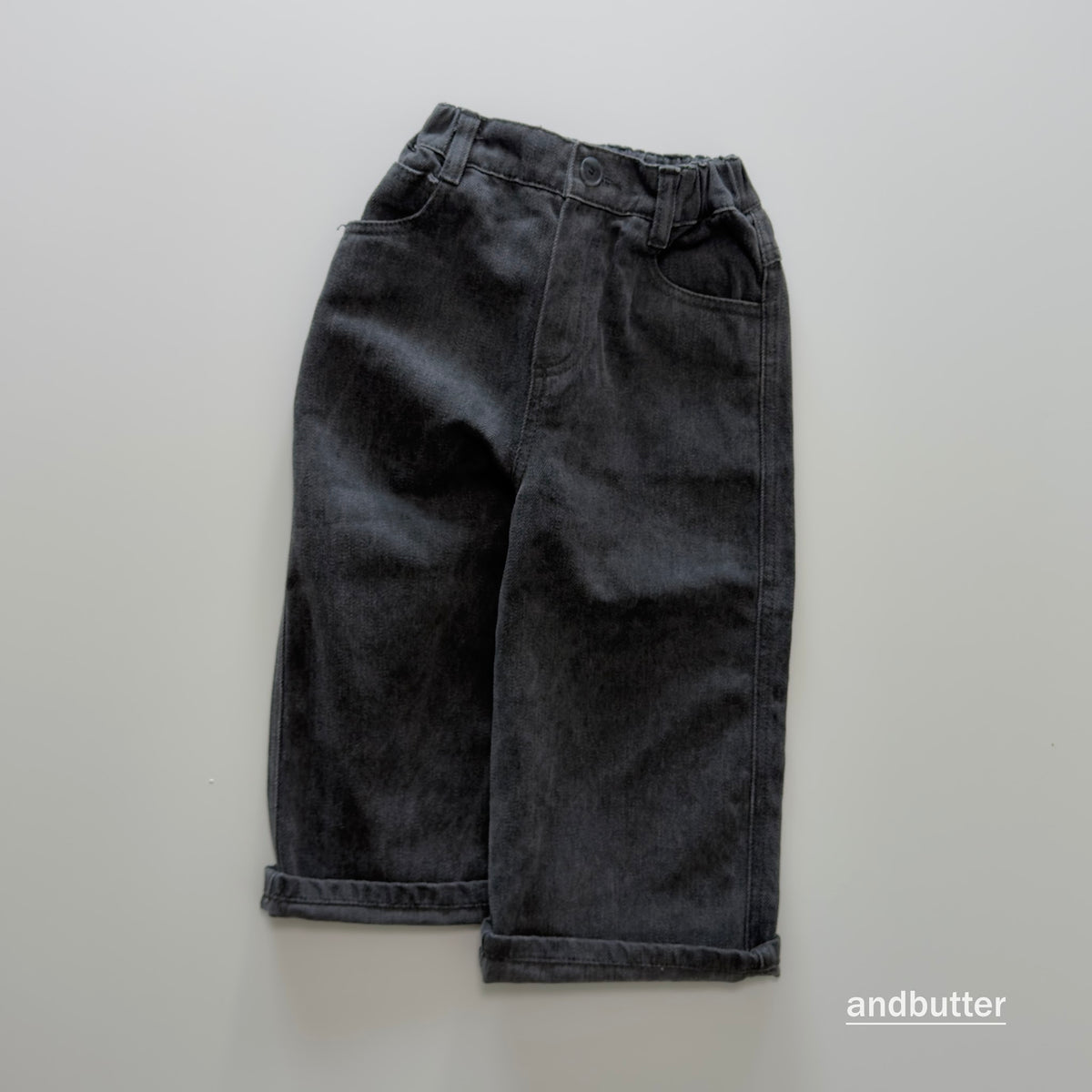 andbutter Slub Cotton Pants