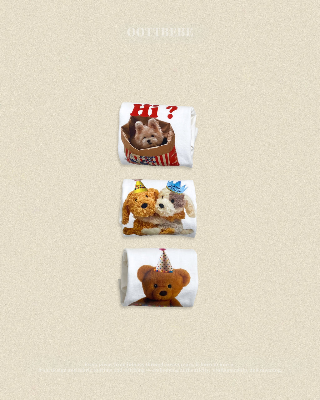 Oott Bebe Puppy Series T-shirt