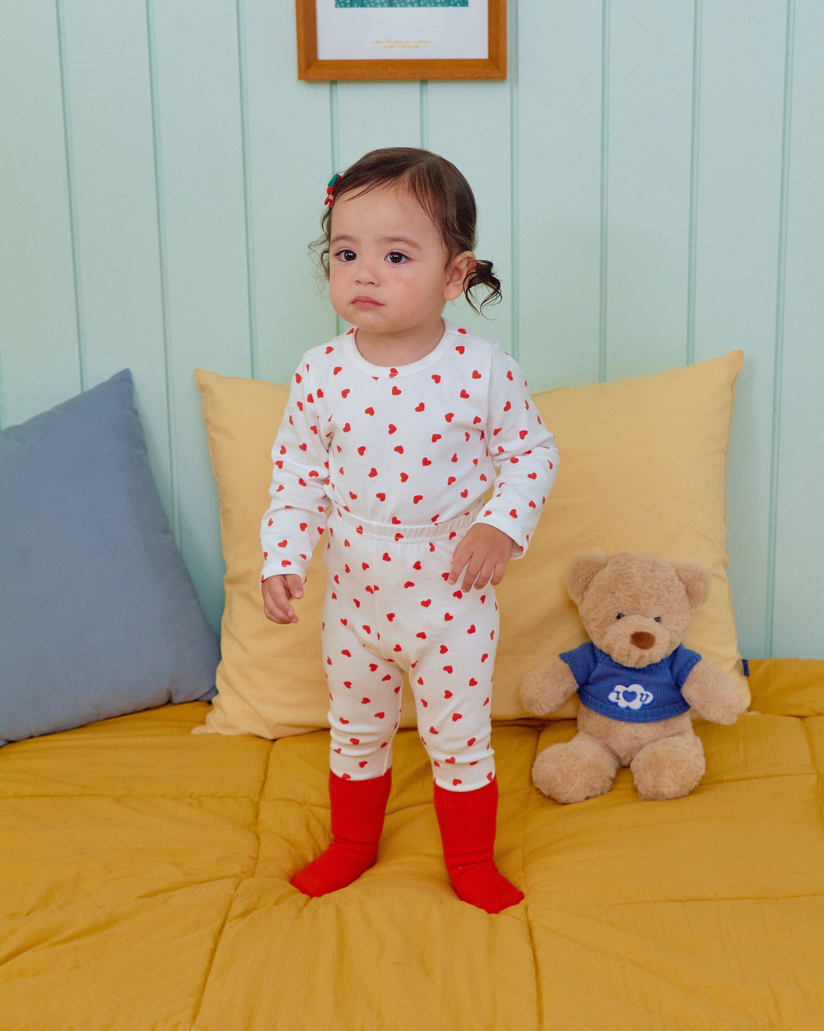 Oott Bebe Petit Heart Loungewear