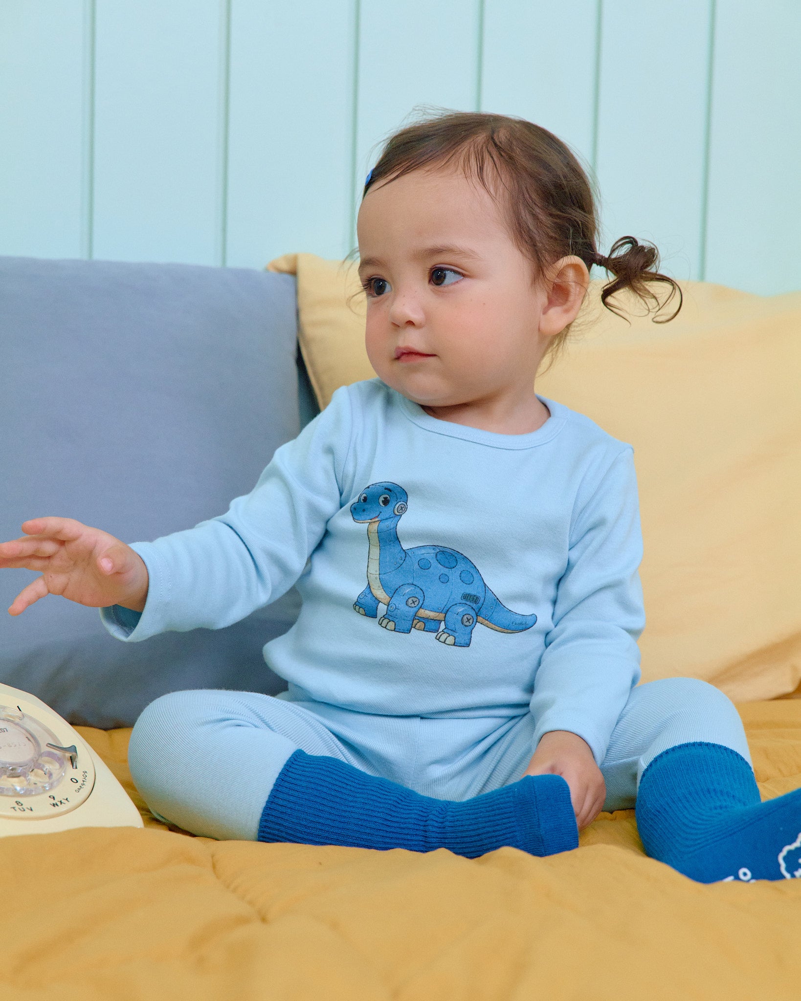 Oott Bebe Robot Dinosaur Loungewear
