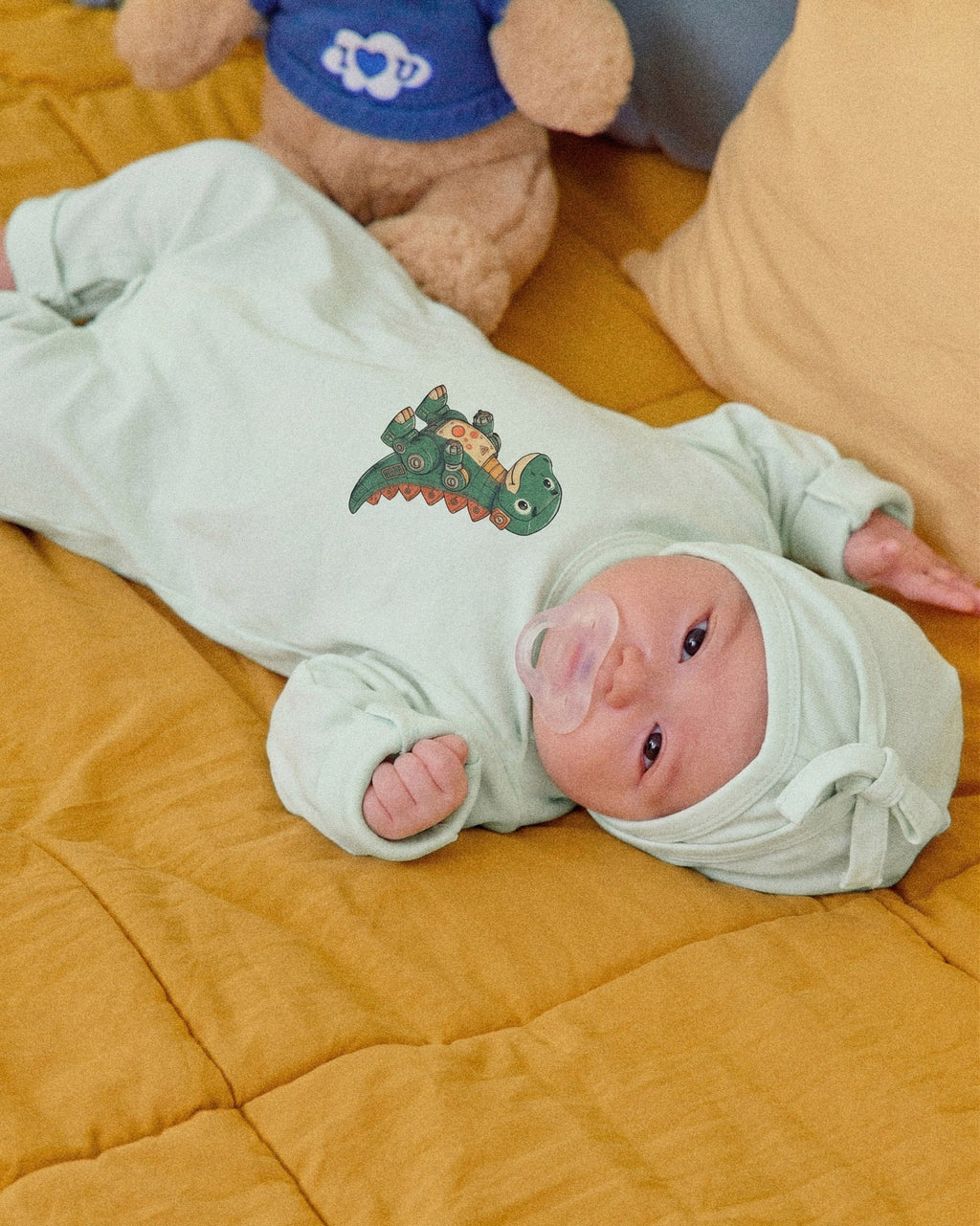 Oott Bebe Robot Dinosaur Bodysuit
