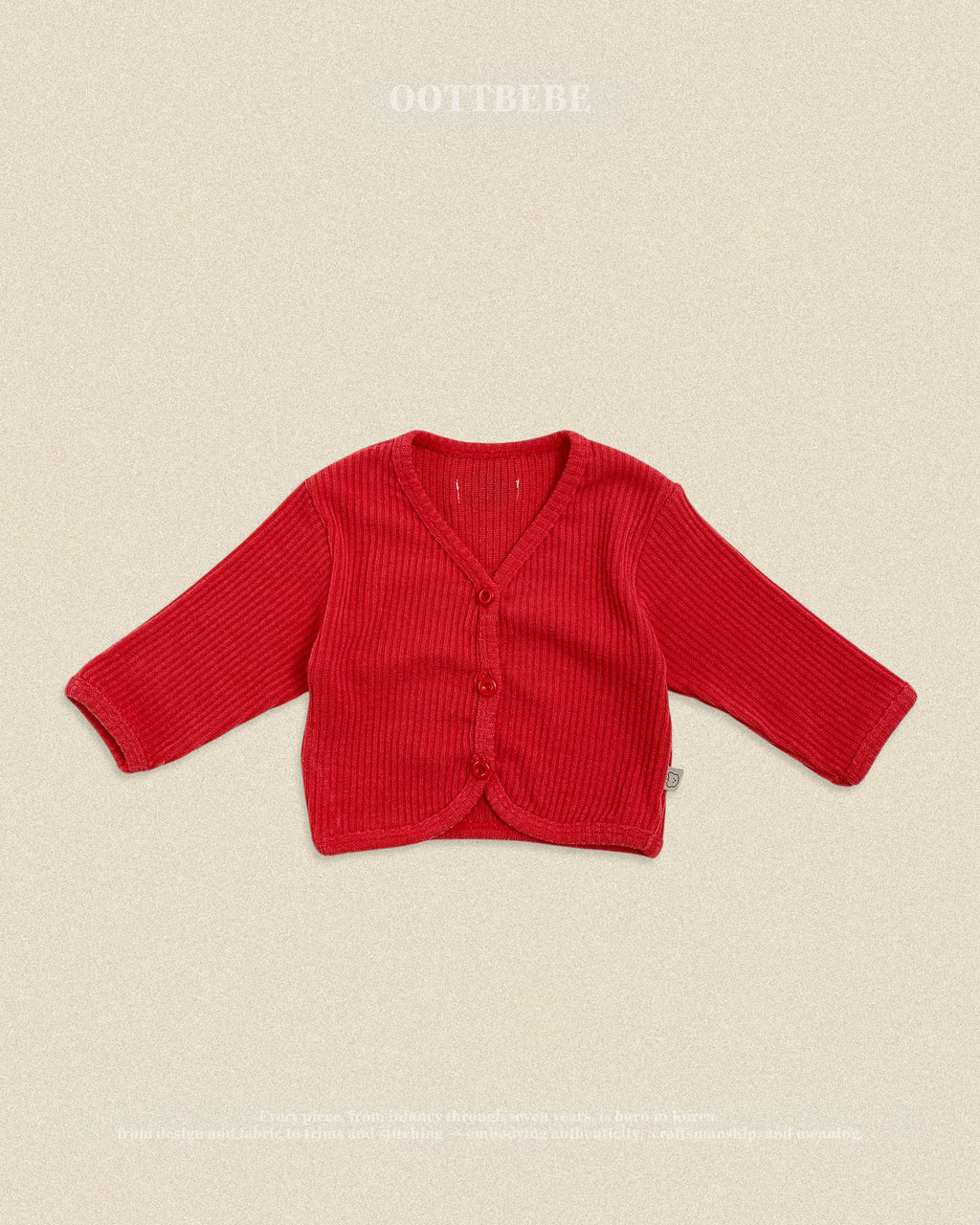 Oott Bebe Haribo Ribbed Cardigan