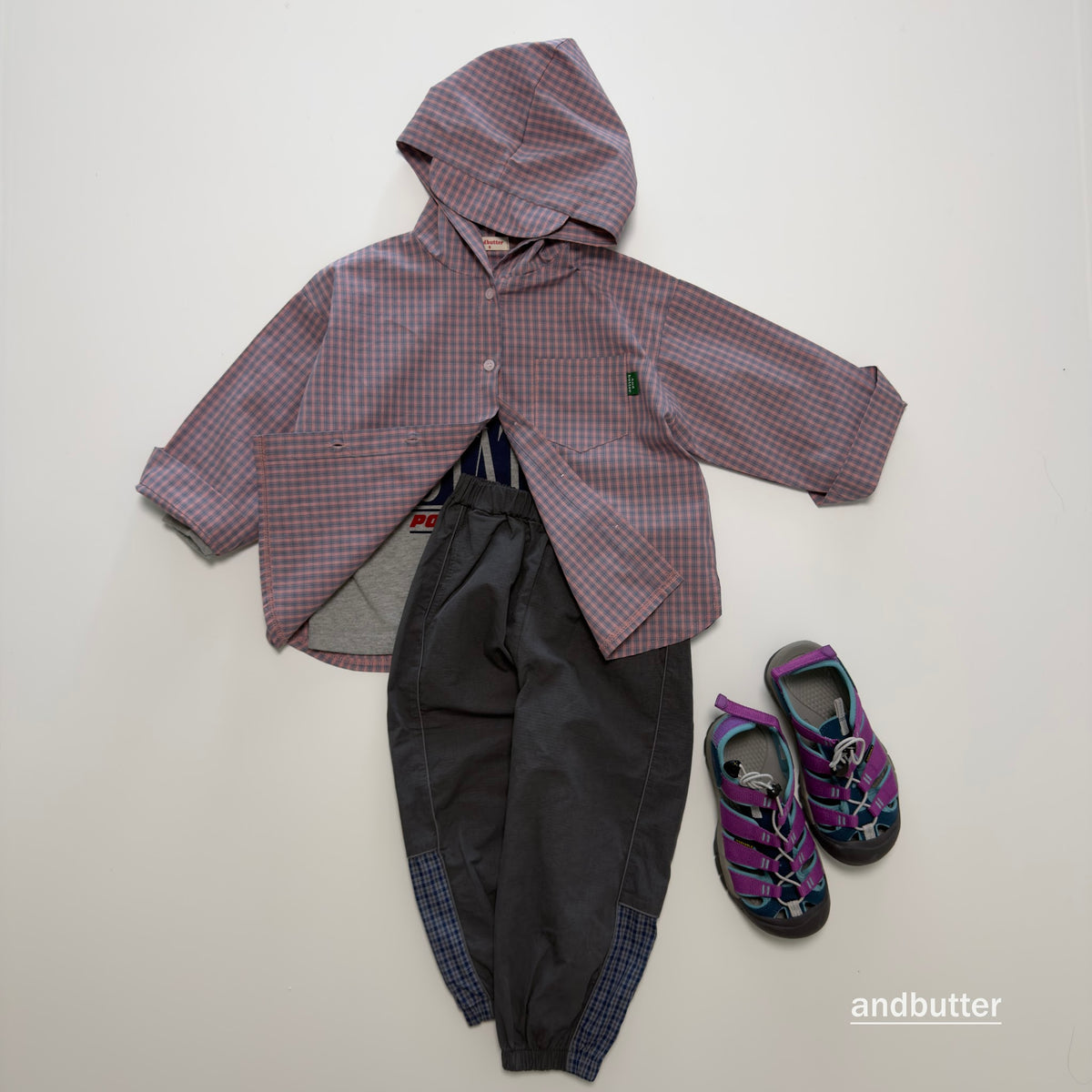 andbutter Cap Hood Shirt