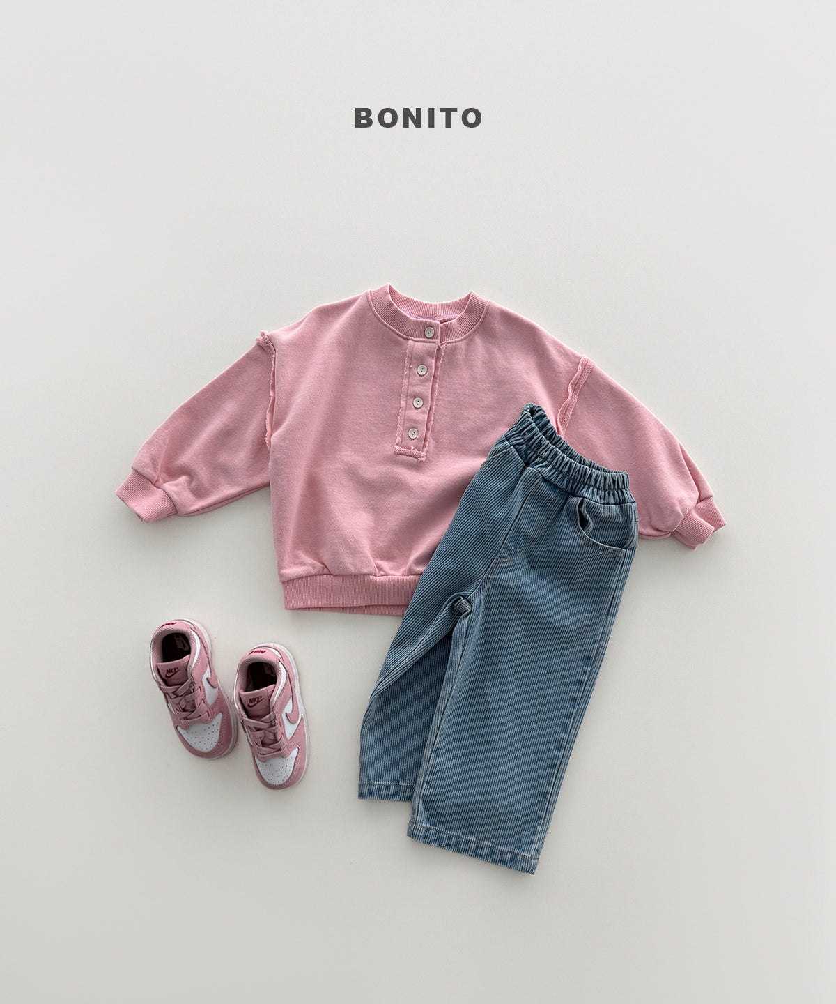 Corduroy Denim Pants