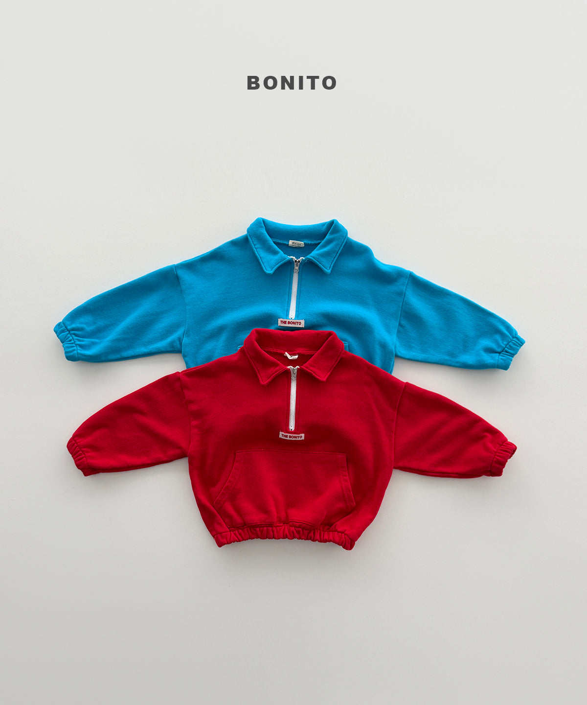 Collar Half-zip Pullover