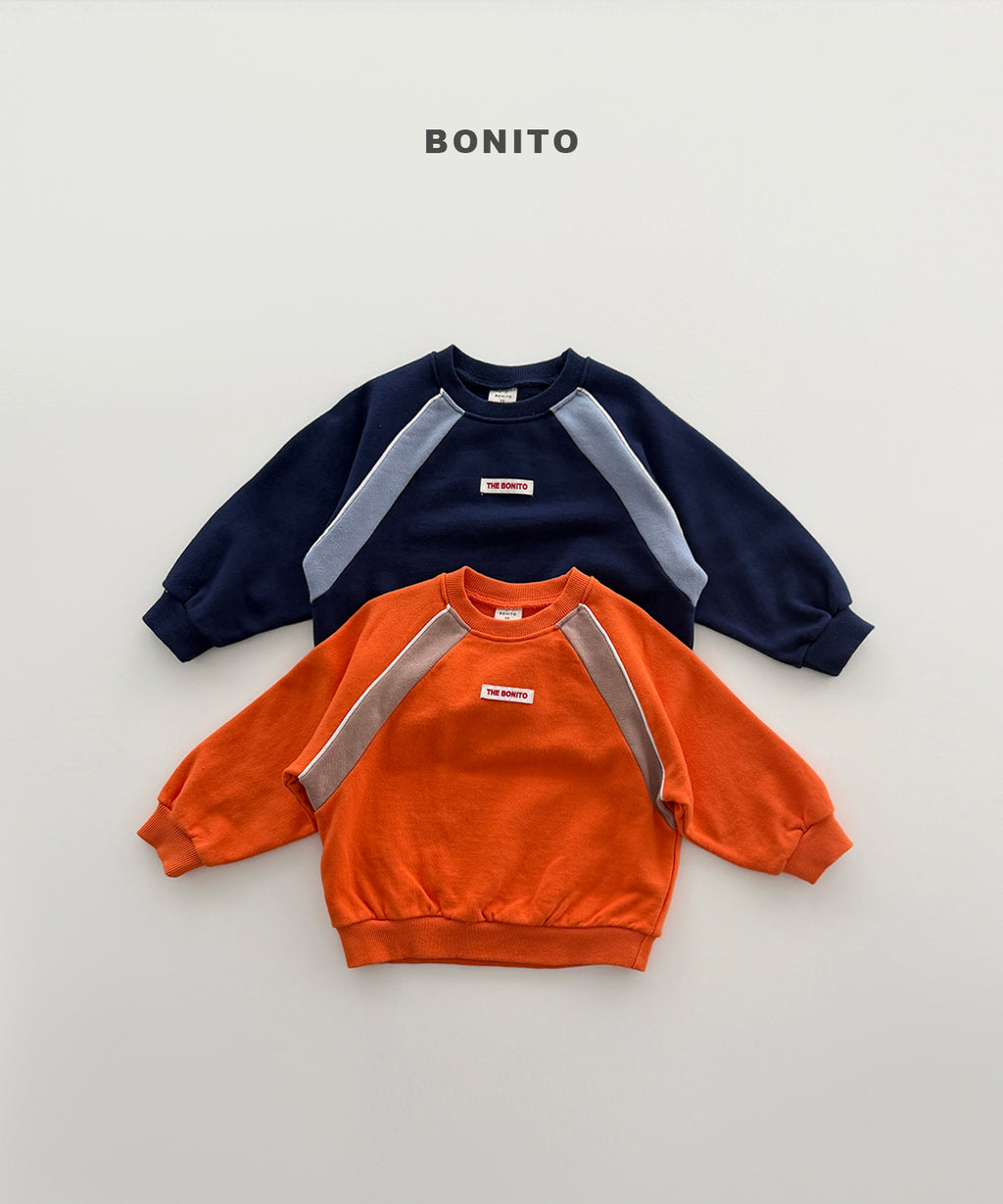 Raglan Piping Sweatshirt
