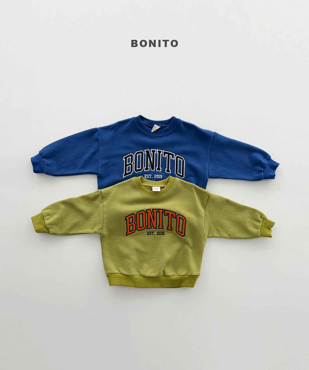 Bonito Patch Embroidery Sweatshirt
