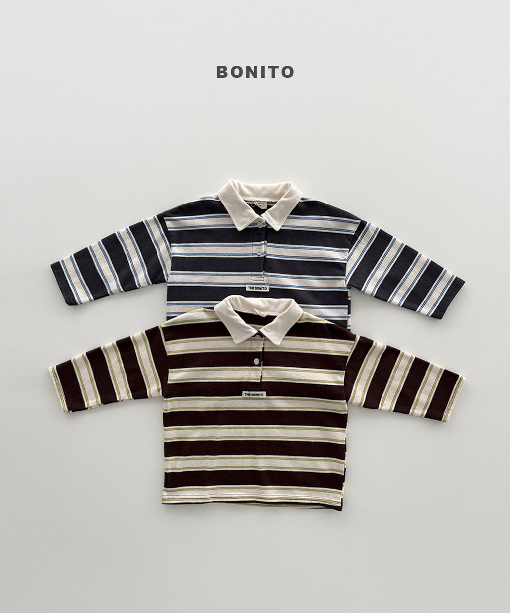 Stripe Collar Tee