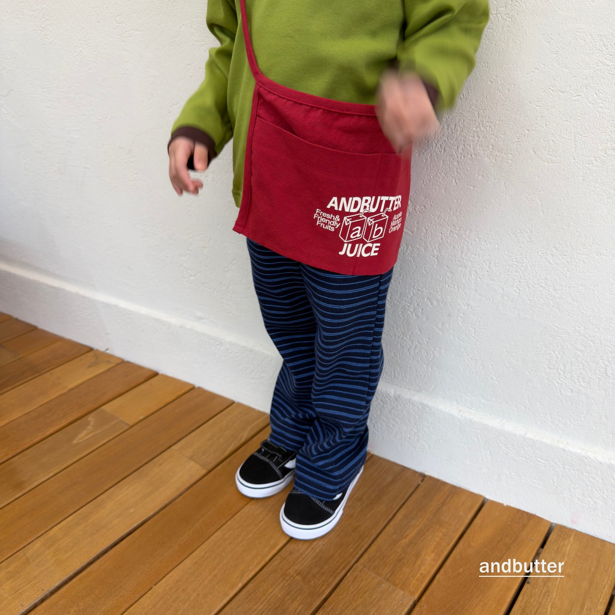 andbutter Button Flare Pants