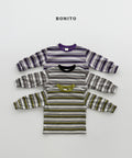 Track Stripe Shirred Tee