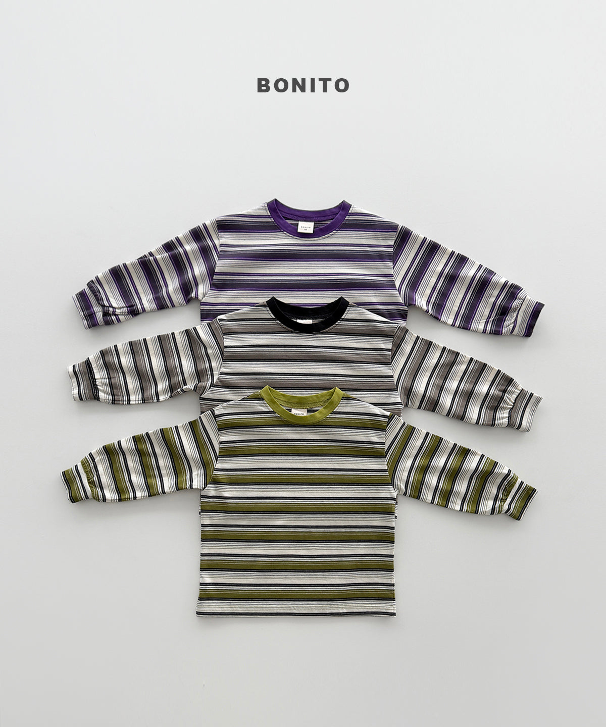 Track Stripe Shirred Tee