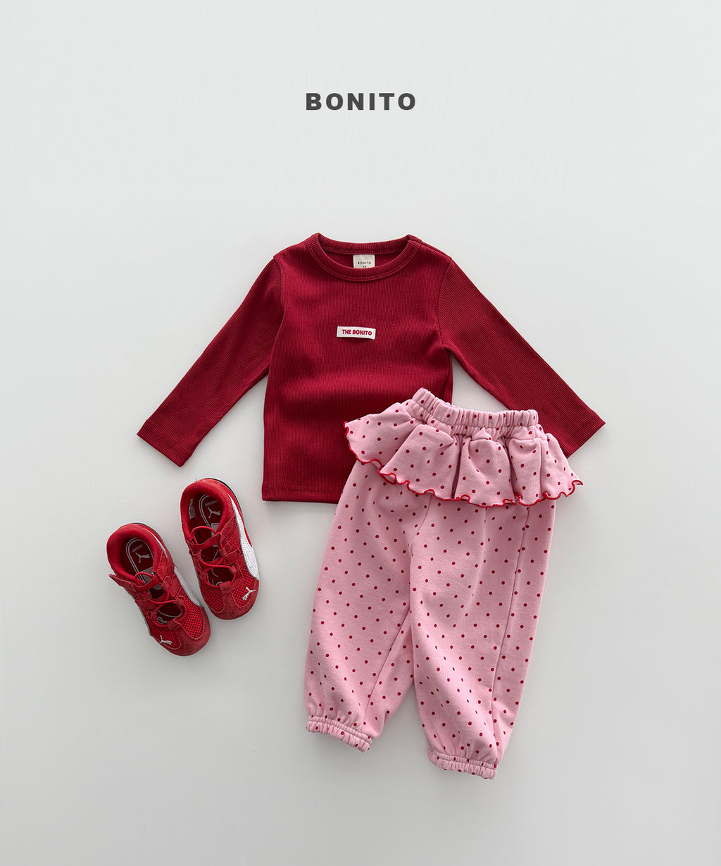 Color Ribbed Tee