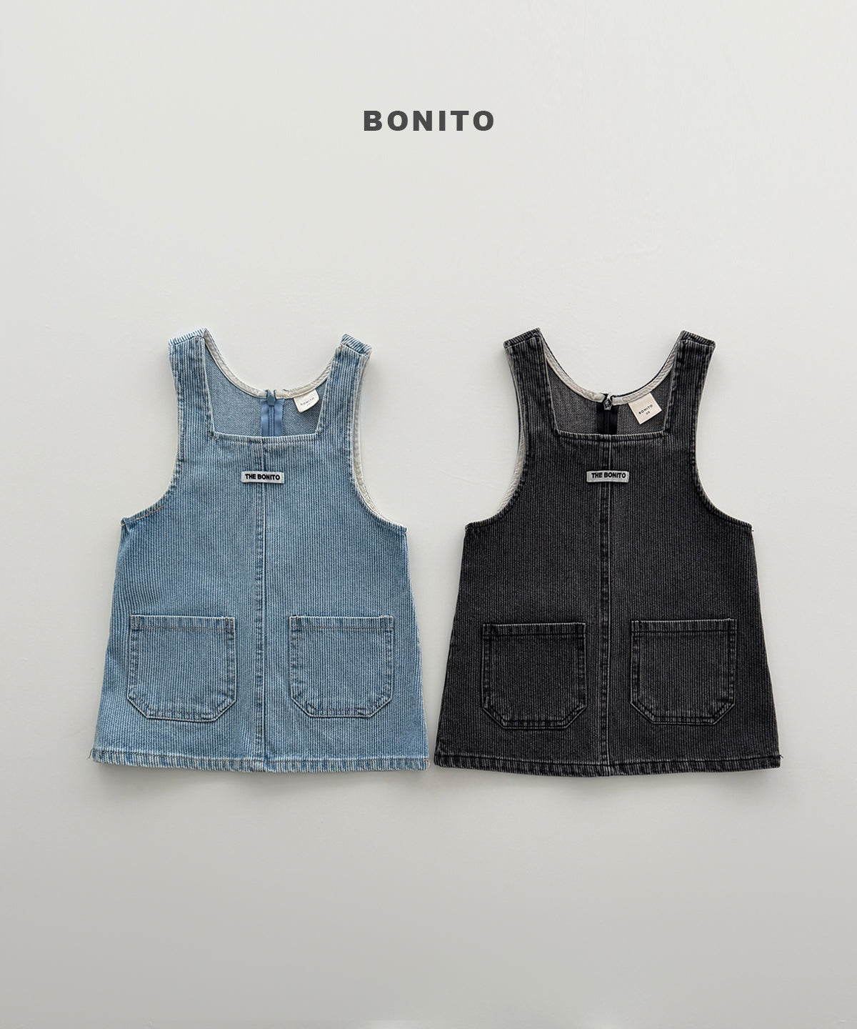 Corduroy Denim One-piece