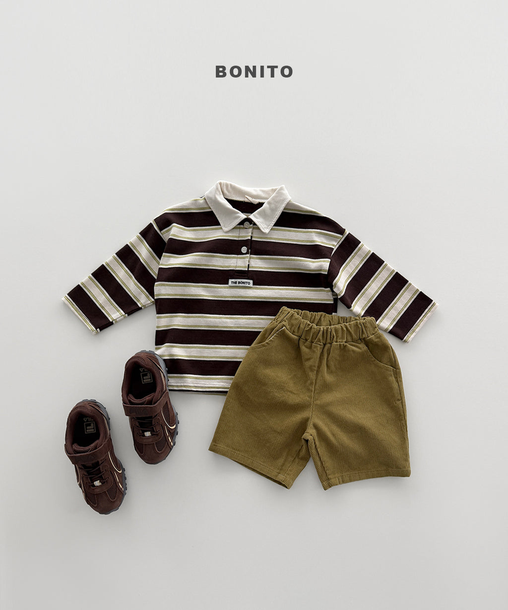 Stripe Collar Tee