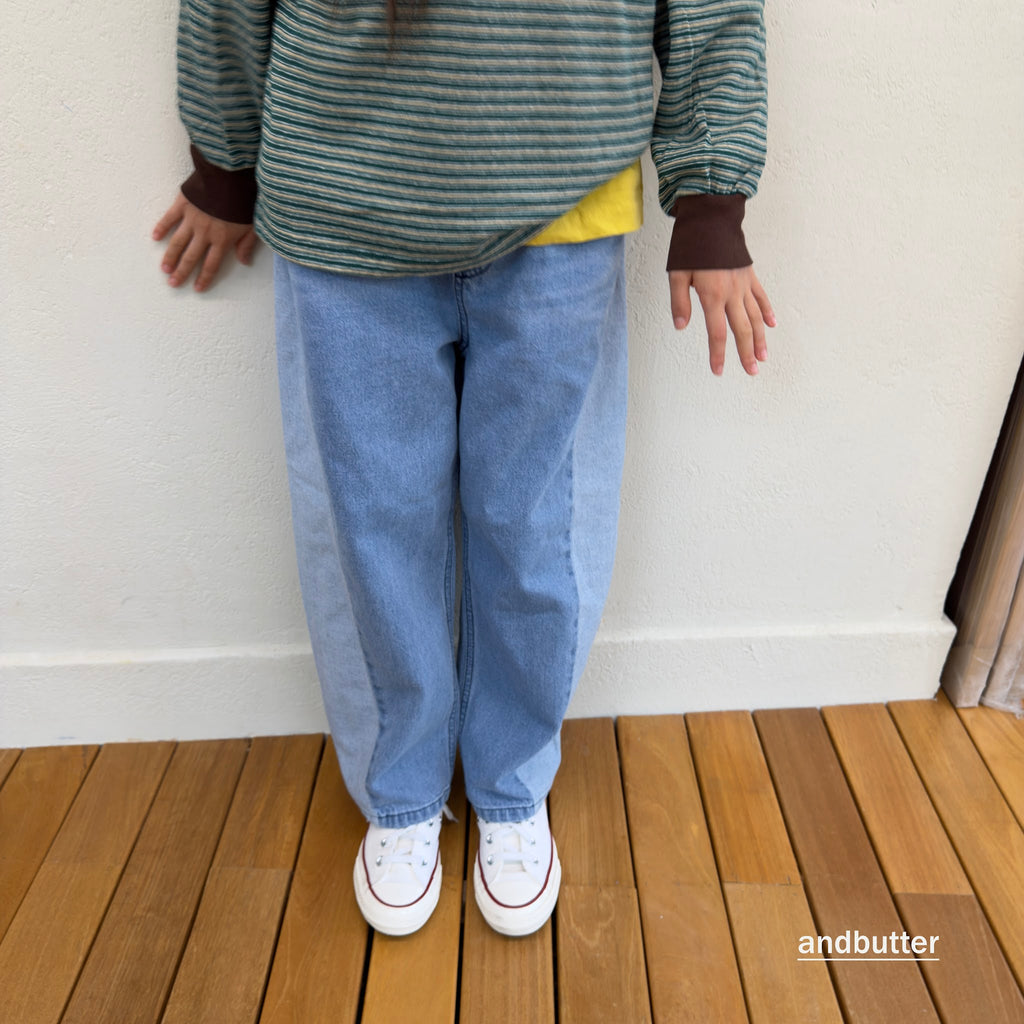 andbutter Curved Panel Denim