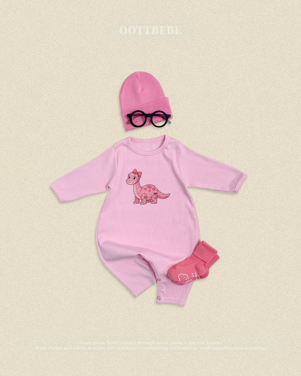 Oott Bebe Robot Dinosaur Bodysuit