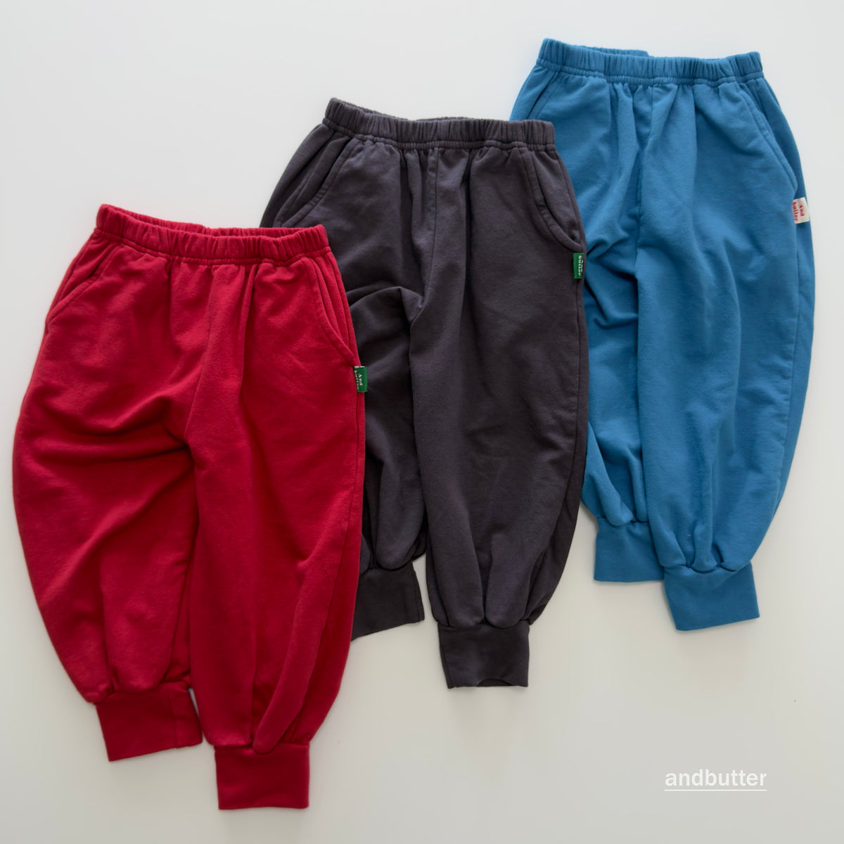 andbutter Rib Cuff Jogger Pants