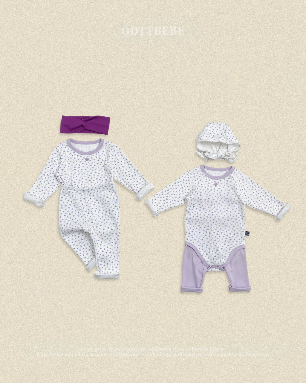 Oott Bebe Coco Flower Suit