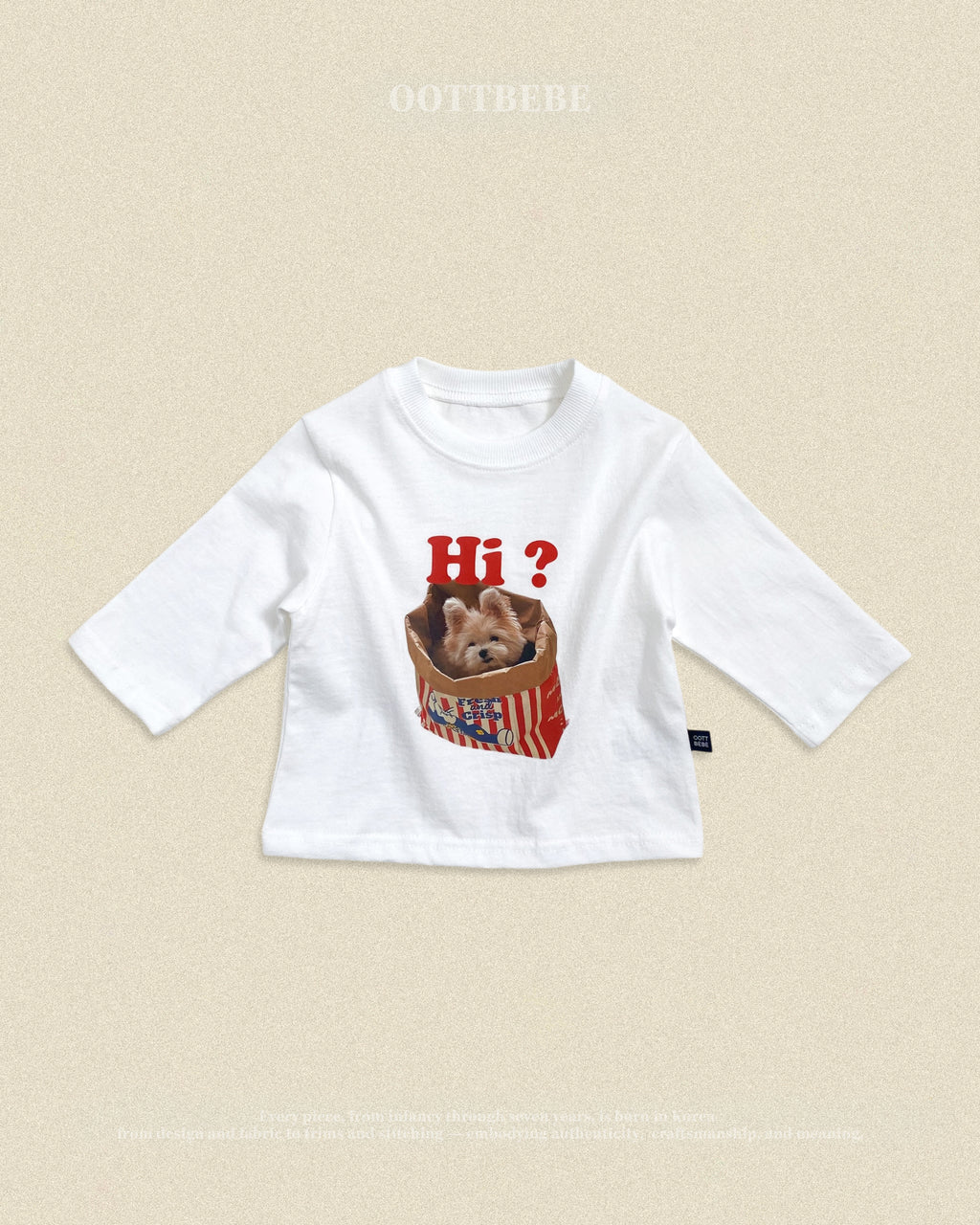 Oott Bebe Puppy Series T-shirt