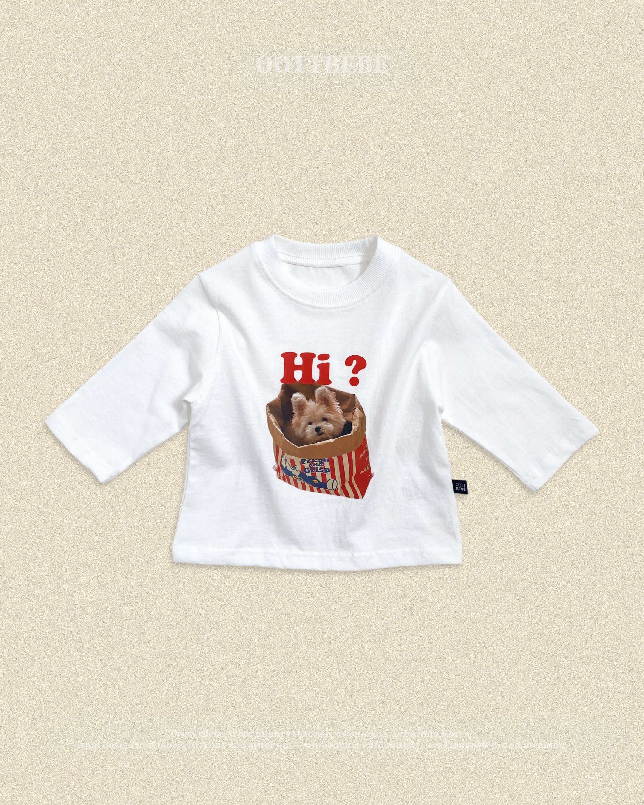 Oott Bebe Puppy Series T-shirt