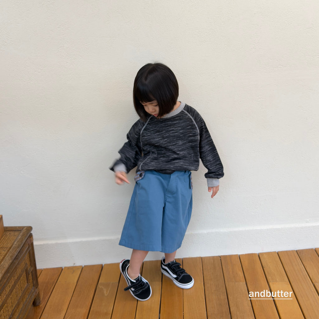 andbutter Hidden Check Bermuda Pants