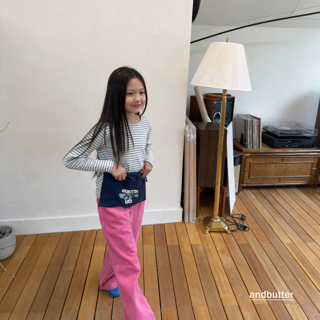 andbutter Slub Cotton Pants