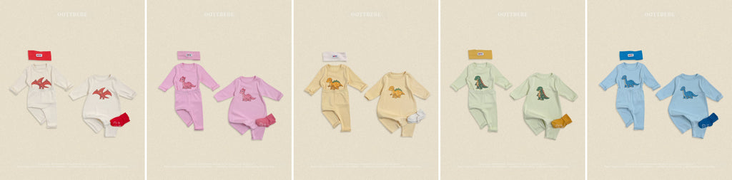 Oott Bebe Robot Dinosaur Loungewear