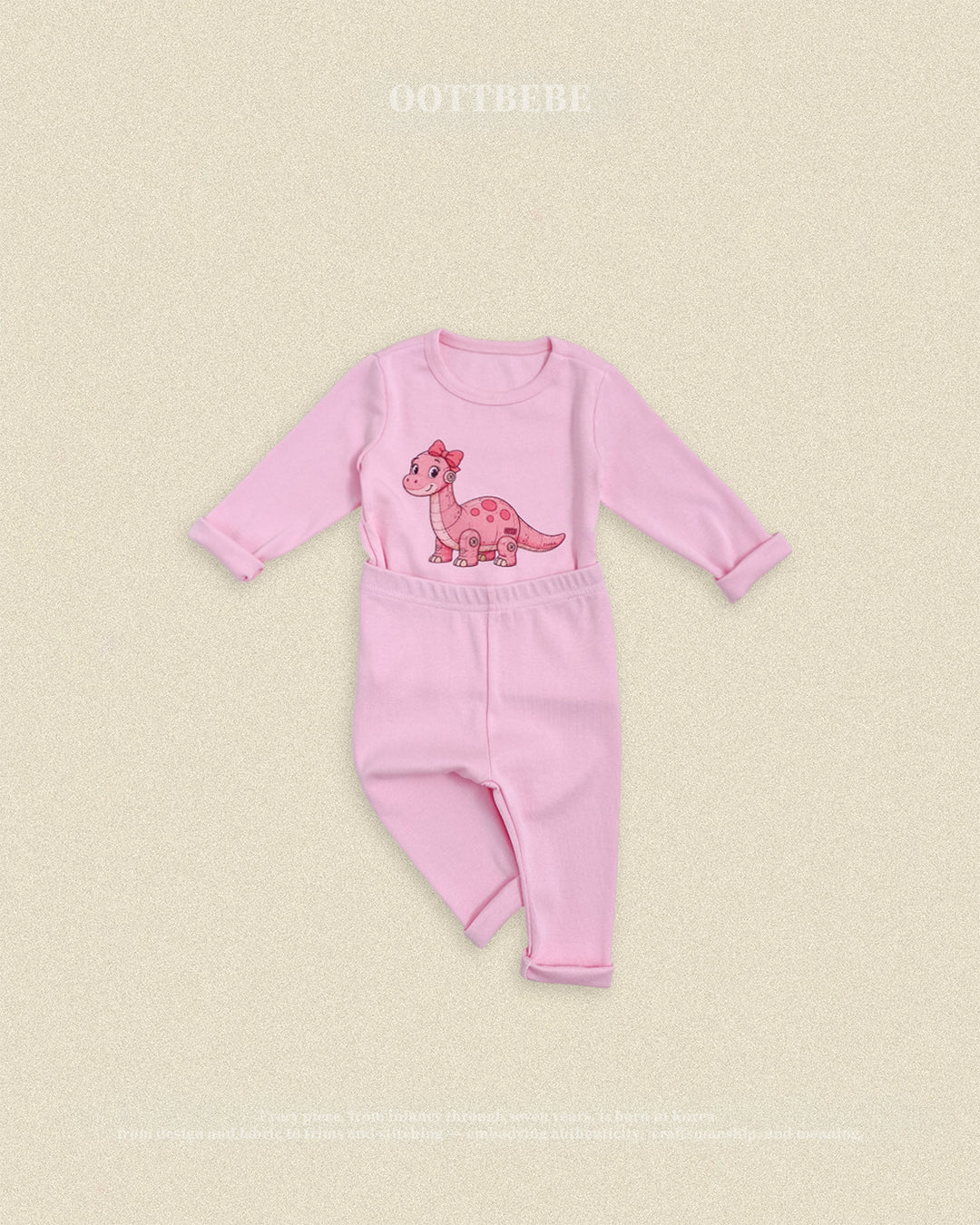 Oott Bebe Robot Dinosaur Loungewear