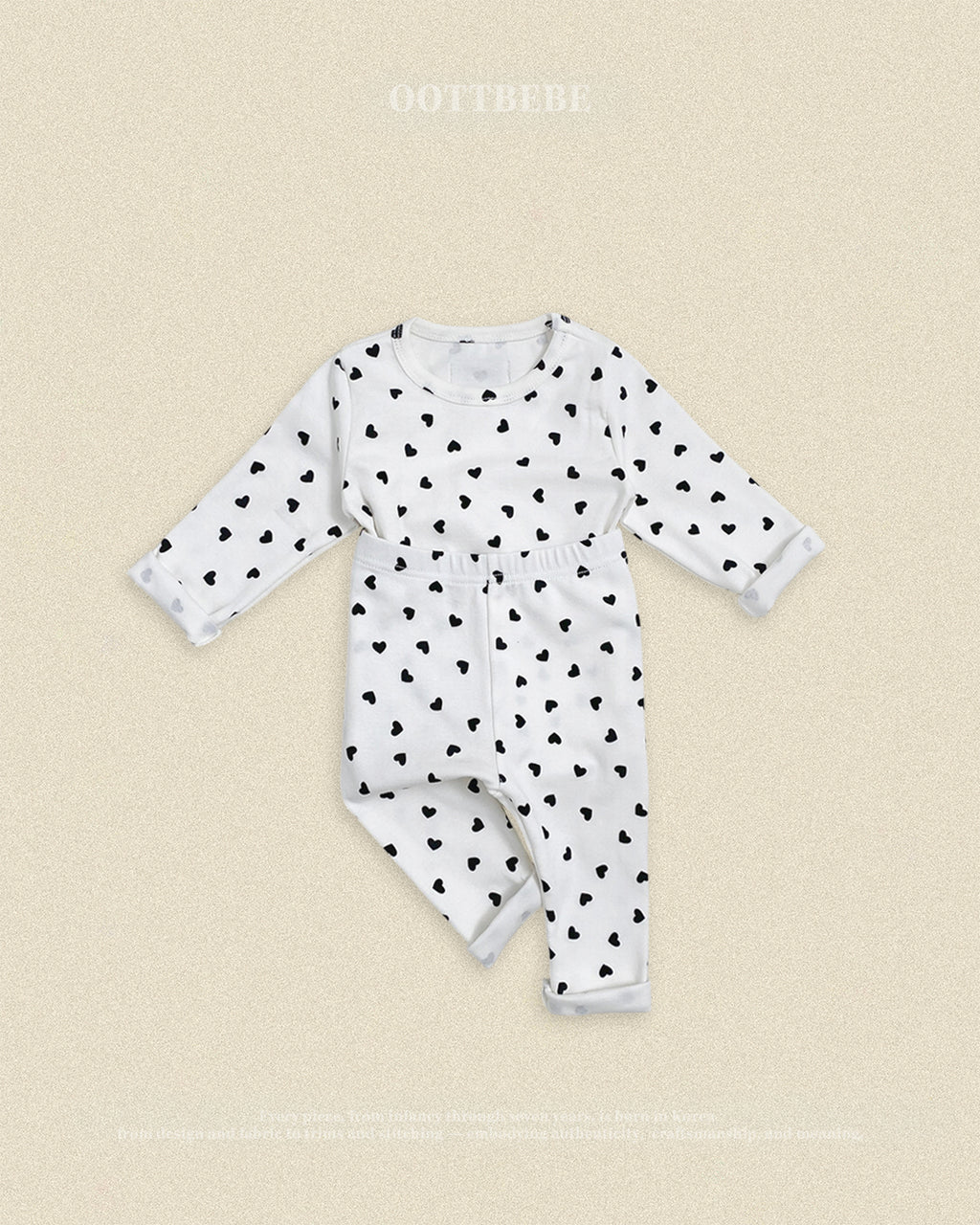 Oott Bebe Petit Heart Loungewear