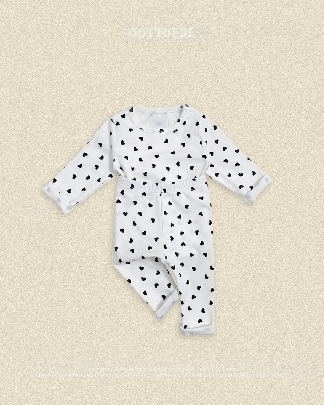 Oott Bebe Petit Heart Loungewear